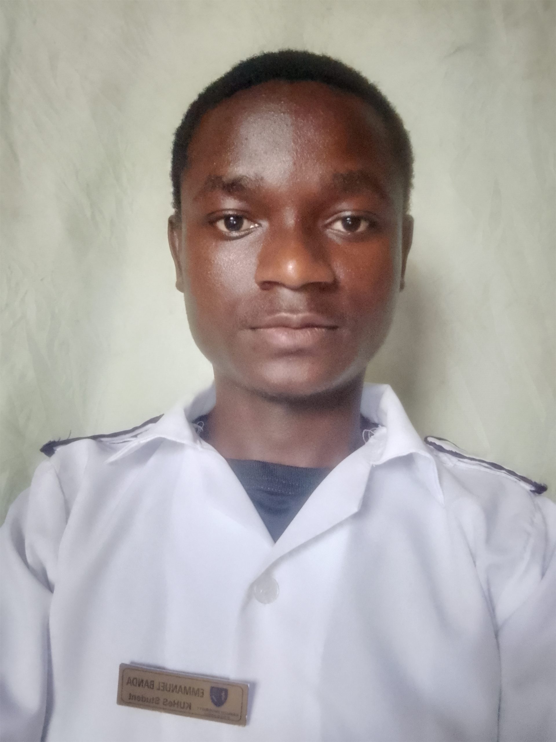 Emmanuel Banda is now in his 2nd year